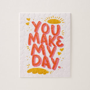 You make my day Love Puzzle