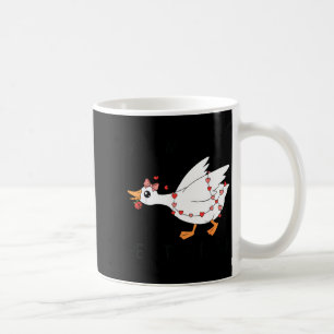 You Make My Heart Go Honk Valentine Cute Goose Coq Coffee Mug
