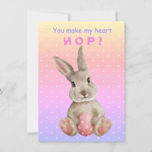 You Make My Heart HOP Bunnies and Chicks 