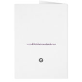 You Make My Heart Sing Card (Back)