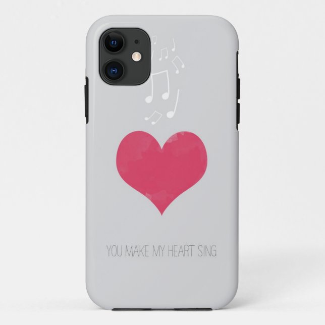 You Make My Heart Sing Case Mate  iPhone 5 Case (Back)