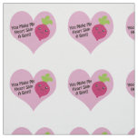 You Make My Heart Skip A Beet Fabric