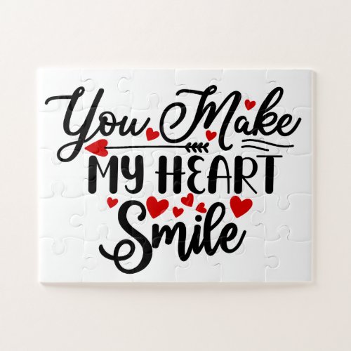 You Make My Heart Smile Jigsaw Puzzle
