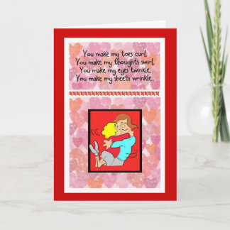 You make my toes curl... holiday card