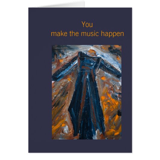You Make the Music Happen Cards (Front)