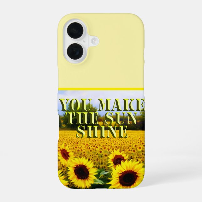 You Make The Sun Shine,  iPhone Case (Back)