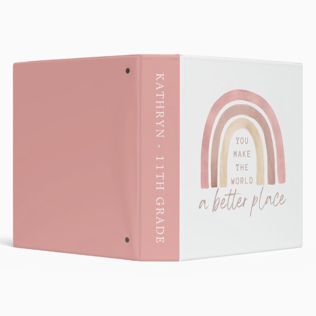 You Make The World A Better Place Binder  (Background)