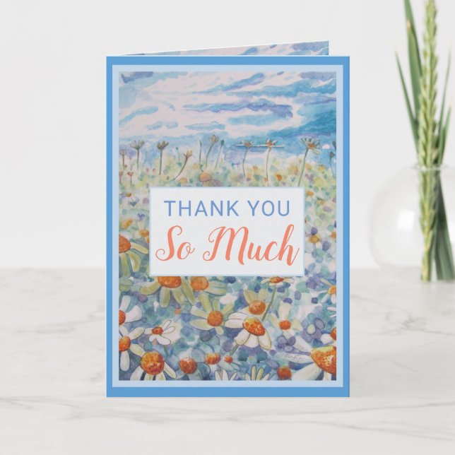 You Make the World Better Thank You Card (Front)