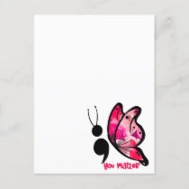 You Matter - Butterfly Postcard
