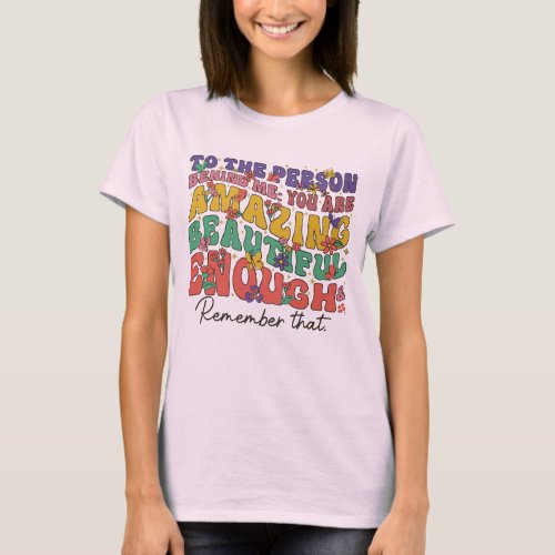 You Matter Mental Health Social Worke  Therapy  T_Shirt