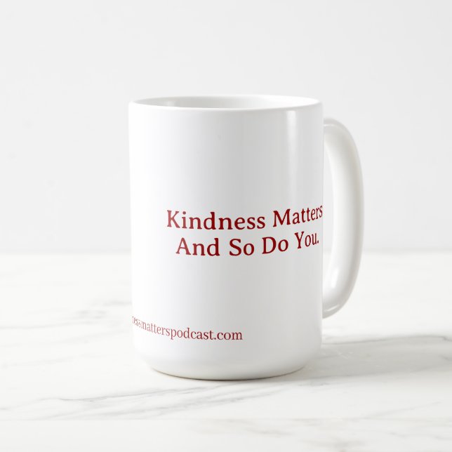 You Matter Mug (Front Right)