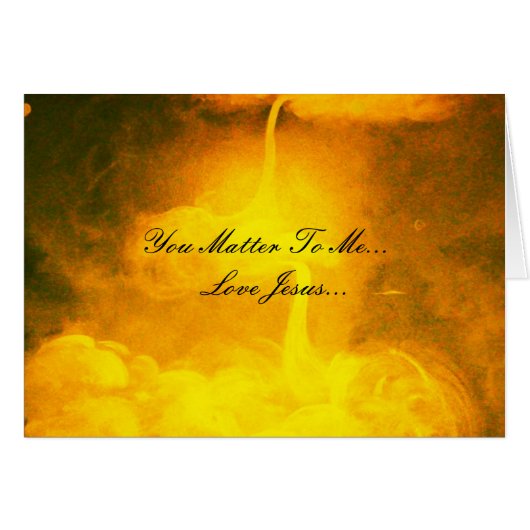 You Matter To Me Cards (Front Horizontal)
