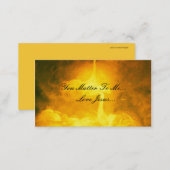 You matter to Me,Love Jesus Business Card (Front/Back)