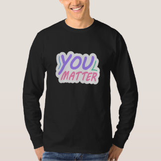 You Matter Women's Human Rights March Retro T-Shirt
