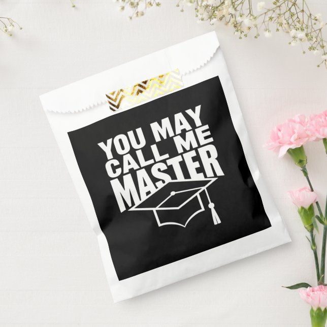 You May Call Me Master Degree Graduate 2024 Favor Bag (Sealed)
