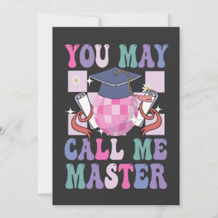 You May Call me Master Funny 2024 Graduation Gift Announcement