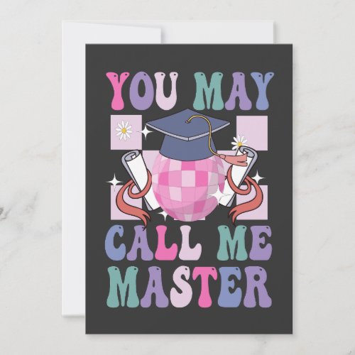 You May Call me Master Funny 2024 Graduation Gift  Announcement