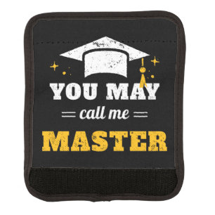 You May Call Me Master II Luggage Handle Wrap