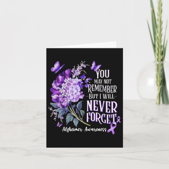 You May Not Remember But I Will Never Forget Heime Card (Front)