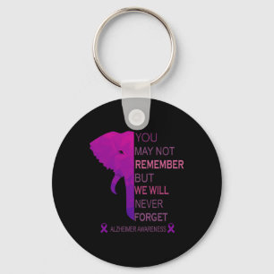 You May Not Remember But I Will Never Forget Heime Keychain