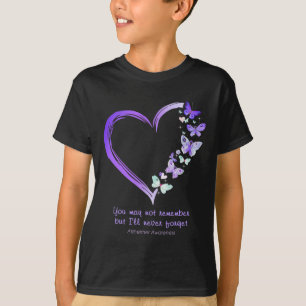You May Not Remember But I'll Never Forget Alzheim T-Shirt