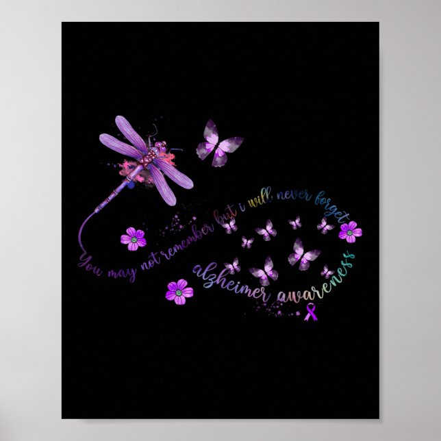 You May Not Remember But I'll Never Forget Heimerh Poster (Front)