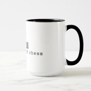You Me and Chess Mug