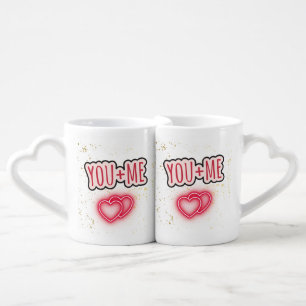 You + Me Batteries Coffee Mug Set