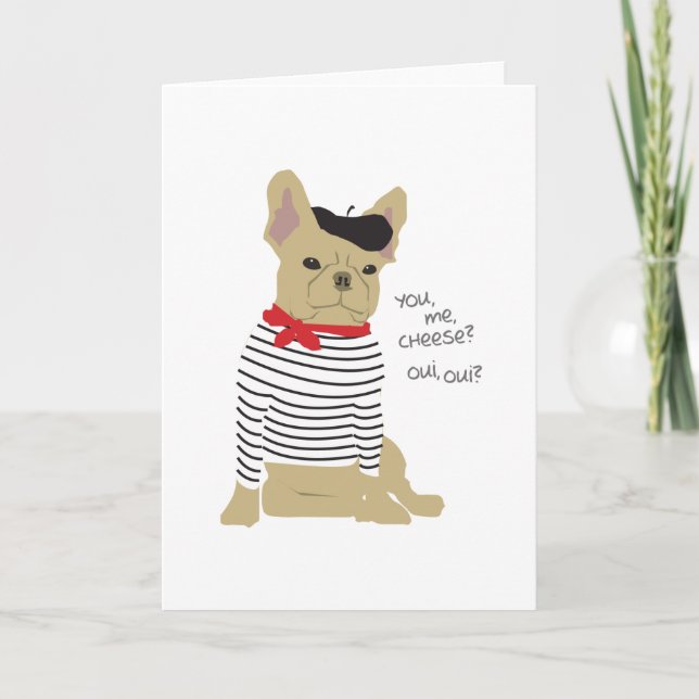 You, me, cheese? card (Front)