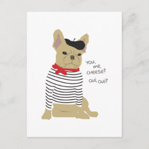 You, me, cheese? postcard