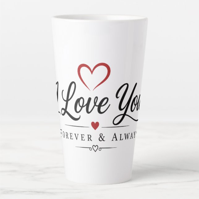 You & Me Forever Latte Mug (Front)