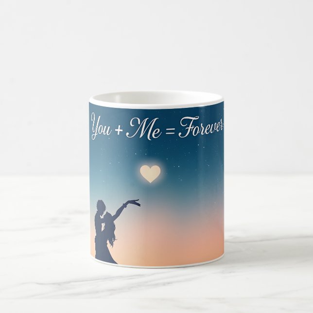 You + Me = Forever Mug (Center)