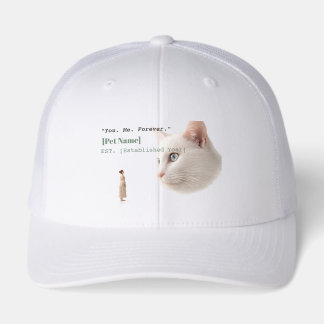 You Me Forever Silent Guardian Trucker Cap