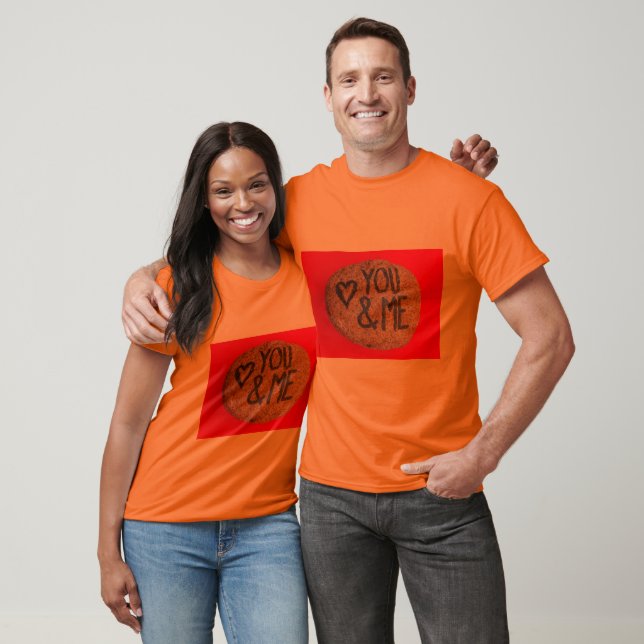 YOU&ME   Men's Raglan Baseball T-Shirt (Unisex)