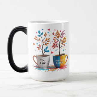You & Me – The Perfect Blend | Color-Changing Morp Color Morph Mug