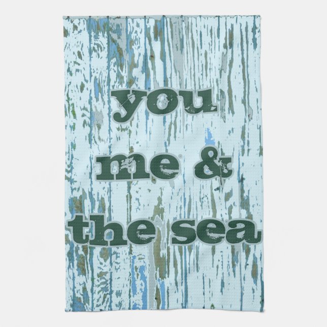 You Me & The Sea Towel (Vertical)