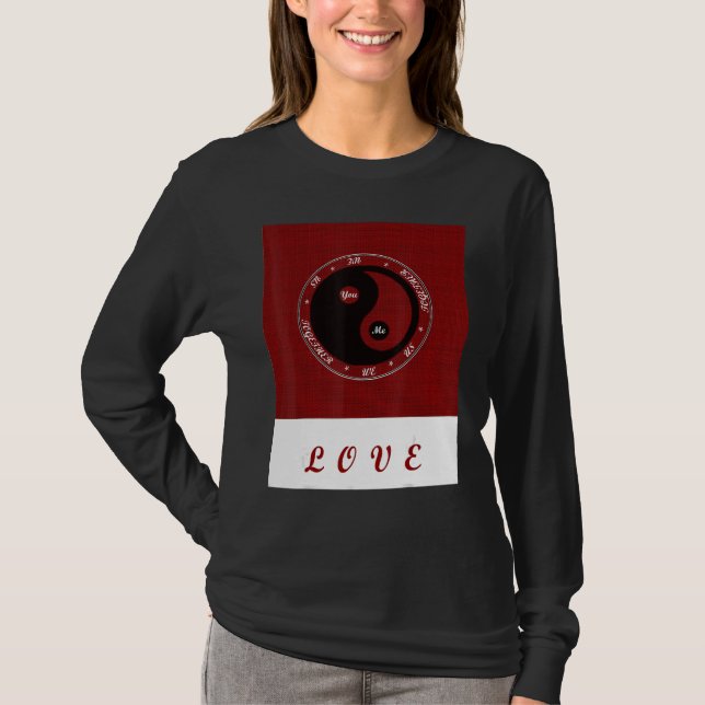 You, Me, Us, We, Together Forever in Love T-Shirt (Front)