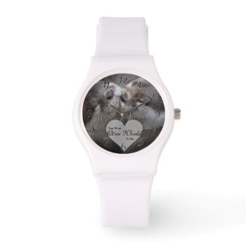 You Mean Otter World To Me Otters Love Kissing Watch by FanciesCreations at Zazzle