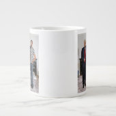 You Met President Donald Trump | Add Your Photo Giant Coffee Mug (Front)