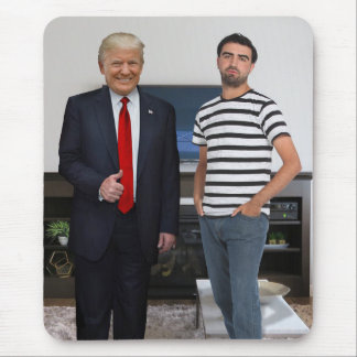 You Met President Donald Trump | Add Your Photo Mouse Pad