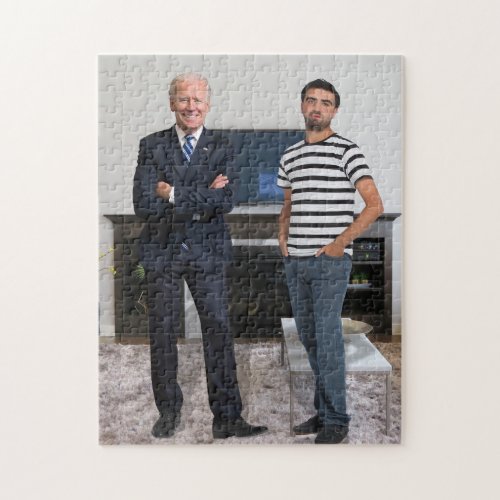 You Met President Joe Biden  Add Your Photo Jigsaw Puzzle