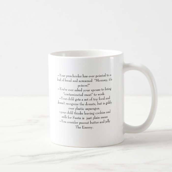 You might be a Food Allergy FamilyCoffee Mugs
