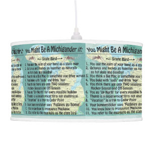 You Might Be a Michigander If Ceiling Lamp