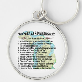 You Might Be A Michigander If: Keychain