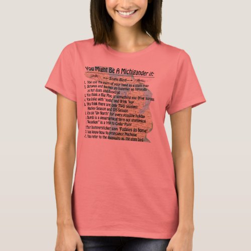 You Might Be A Michigander If T_Shirt