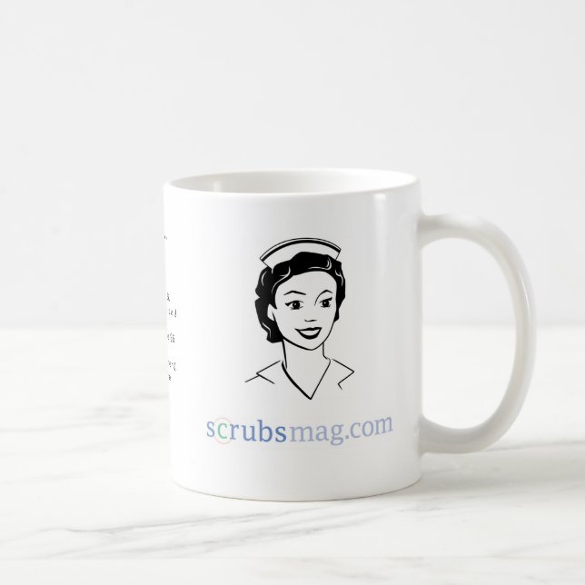 You might be an “ol’ school” nurse if… coffee mug (Right)
