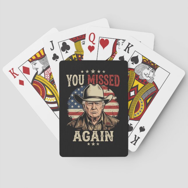 you missed again poker cards (Back)