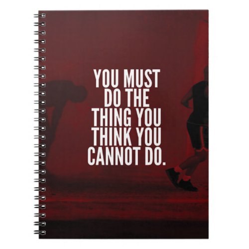 You Must Do _ Workout Motivational Notebook