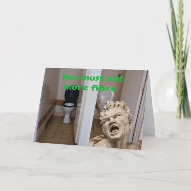 You must eat more fibre. card (Front)