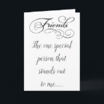 YOU, MY FRIEND R WISHED HAPPIEST BIRTHDAY EVER CARD<br><div class="desc">LET HIM OR HER KNOW THAT THEIR BIRTHDAY IS VERY "SPECIAL TO YOU" AND SEND THEM (HOPEFULLY THIS ONE) A CARD THAT LET'S THEM KNOW!</div>